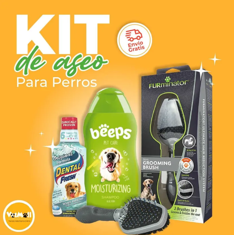 Kit de Aseo Para Perros