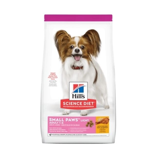 Alimento Hills Adult Small Paws Light 15,5 lb