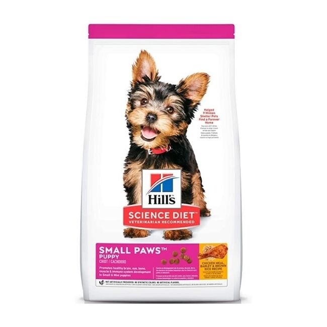 Alimento Hills Puppy Small Paws 4,5 lb