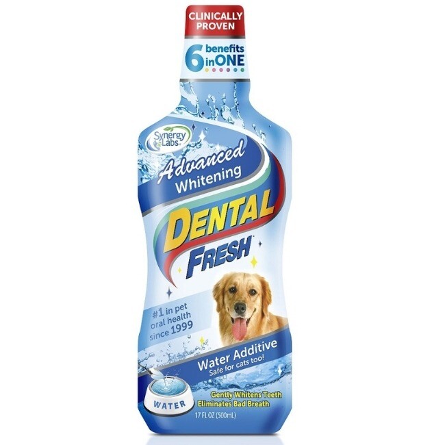 Enjuague Dental Fresh Whitening Para Perros 502 ml