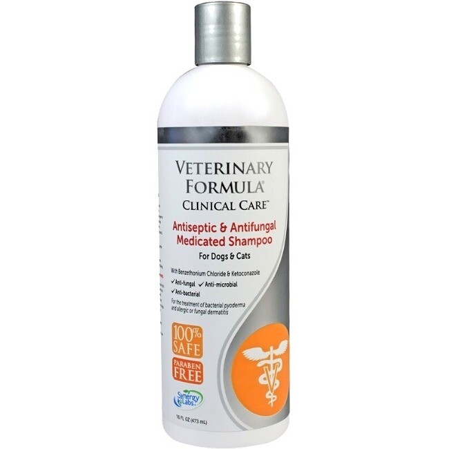 Shampoo Antiséptico y Antifúngico 473 ml