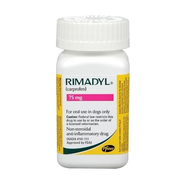 Rimadyl 75 mg x 60 tab