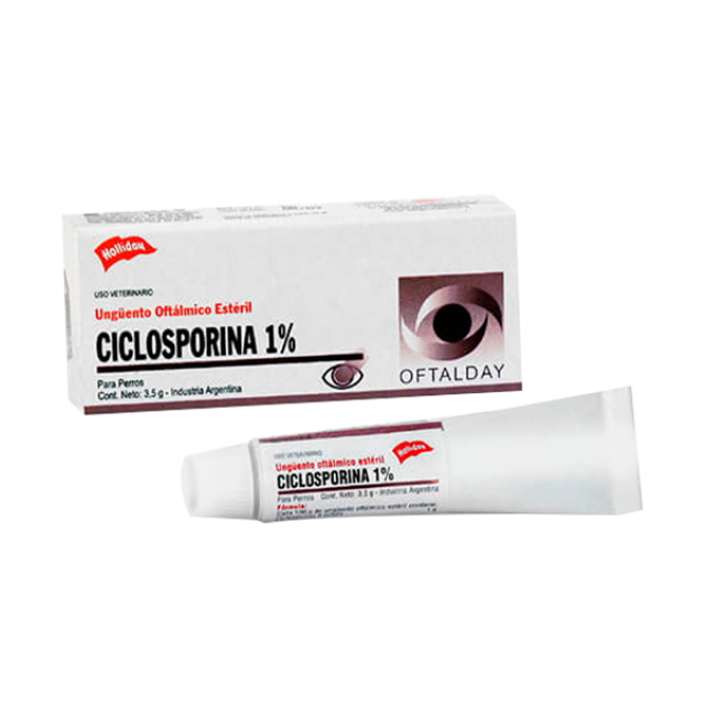 Ciclosporina al 1%